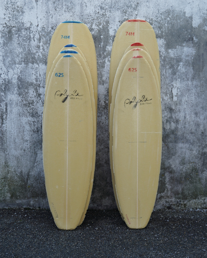 our surfboard blanks densities: standard and light